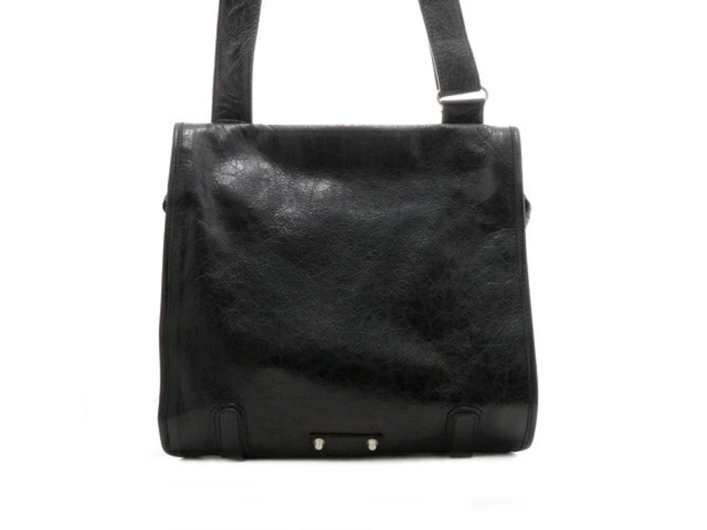 Balenciaga shoulder bag calfskin black